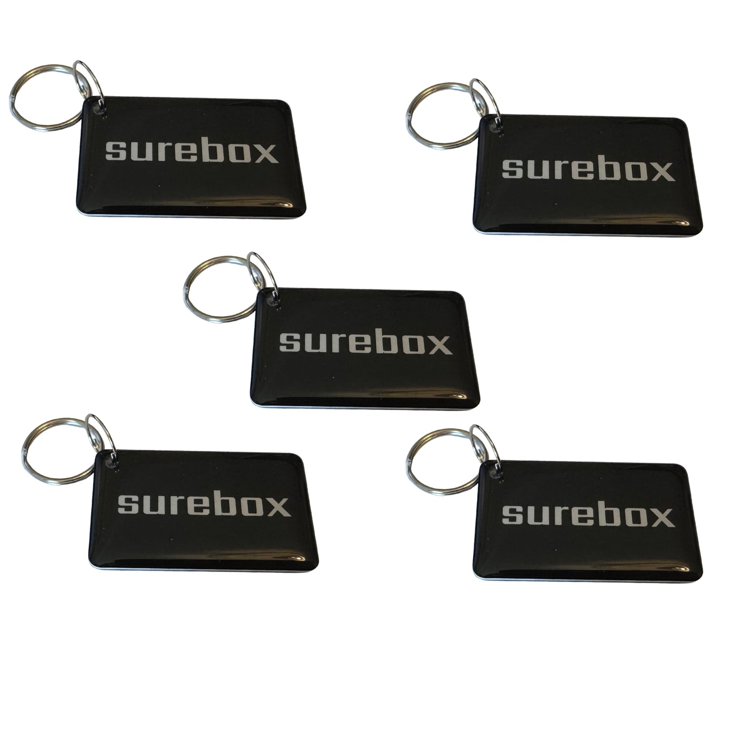 X5 Key Fob for Smart Lock Boxes - 5 Pack