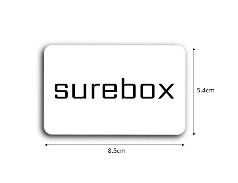 X5 Key Card for Smart Lock Boxes - 5 Pack surebox