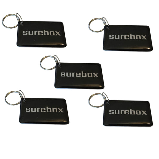 X5 Key Fob for Smart Lock Boxes - 5 Pack